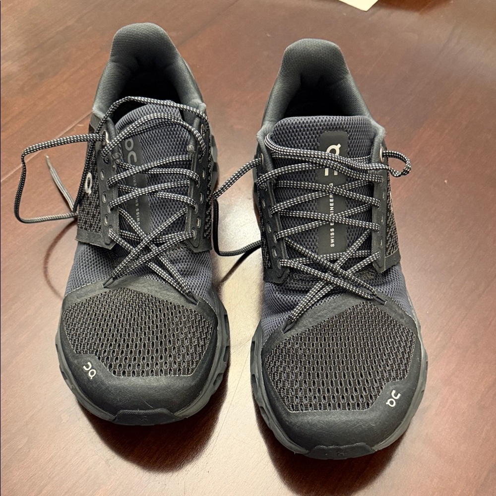 On Cloud Swiss Engineering Athletic Shoes - Black